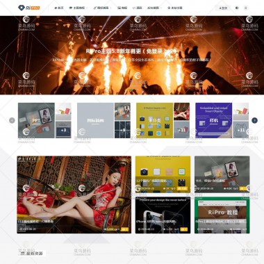 wordpress日主题免费模板下载RiPro6.